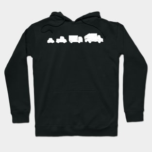 Evolution of a Garbage Truck Hoodie